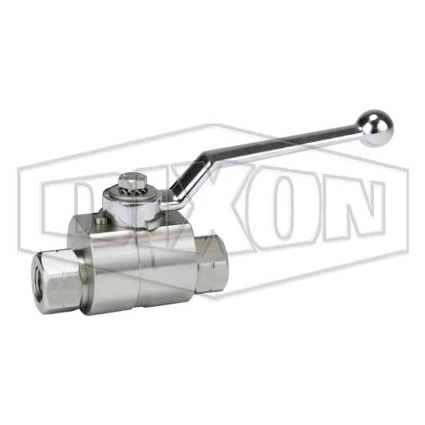 HPBV Full Bore High Pressure Ball Valve, FNPT End Style, 316 SSss Steel Body, FKM/FPM/POM Softg