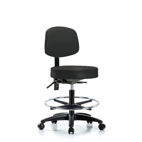 BenchStool, Med, Vin, Bk, Tilt, CF, Cast, BLK