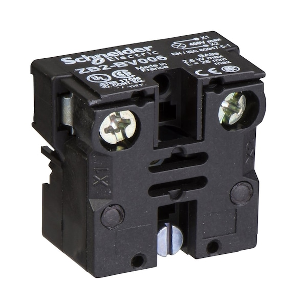 Neon/incandescent bulb, Harmony XB2, multi-button control station, for 22mm push button, front mounting, bulb not included