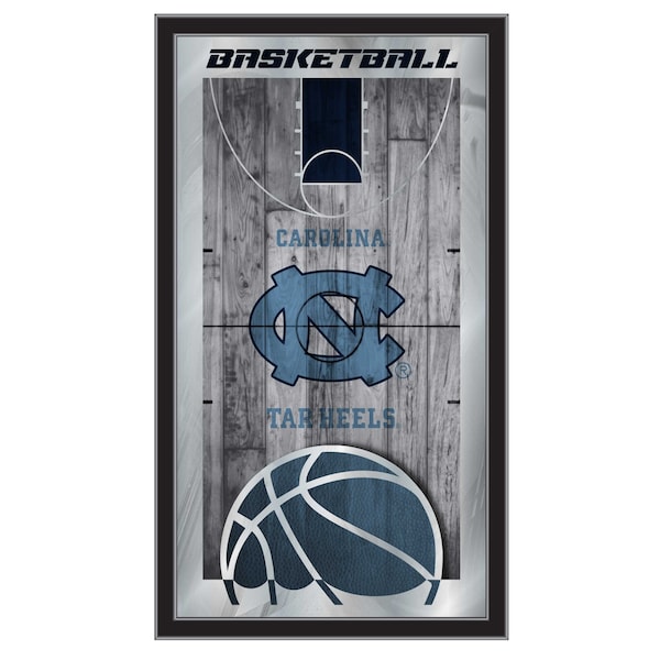 North Carolina 15" x 26" Basketball Mirror