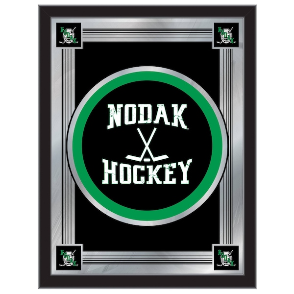 North Dakota Hockey 17" x 22" Logo Mirror