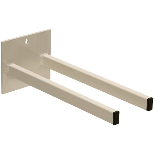 Gemplers ExtraWide Tool Rack, 12 Inch Double Prong for Trimmers, Blowers, and Stepladders