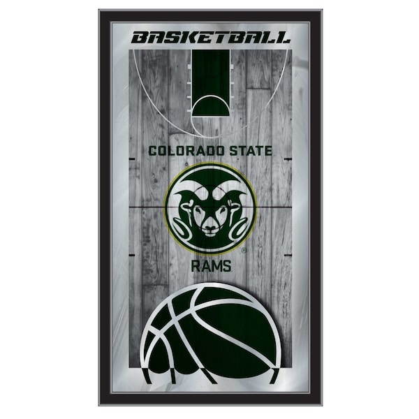 Colorado State 15" x 26" Basketball Mirror