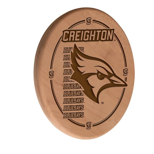 Creighton University 13" Laser Engraved Solid Wood Sign
