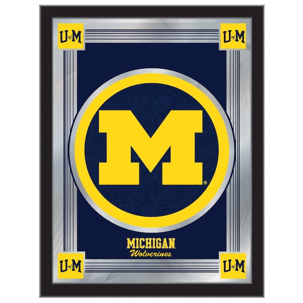 Michigan 17" x 22" Logo Mirror