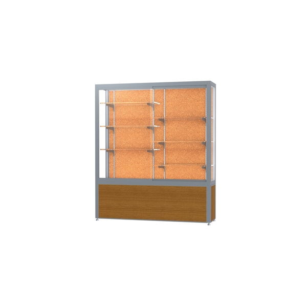 Display Case 60x66x16, Cork, Satin