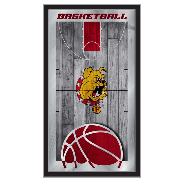 Ferris State University 15" x 26" Basketball Mirror
