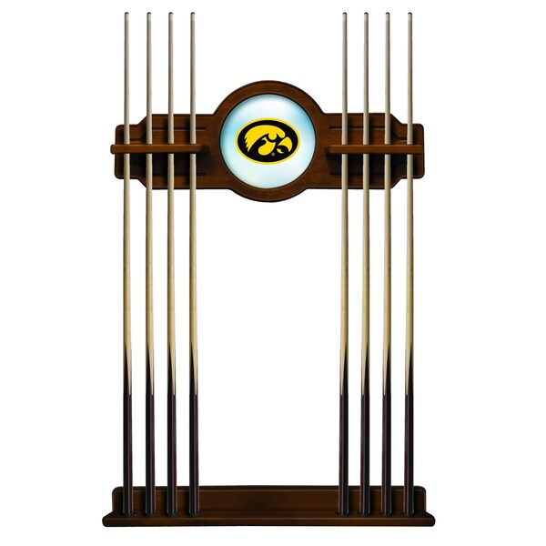 Iowa Cue Rack in Chardonnay Finish