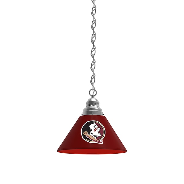 Florida State (Head) Pendant Light, Chrome Fixture