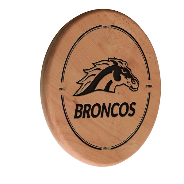 Western Michigan University 13" Laser Engraved Solid Wood Sign