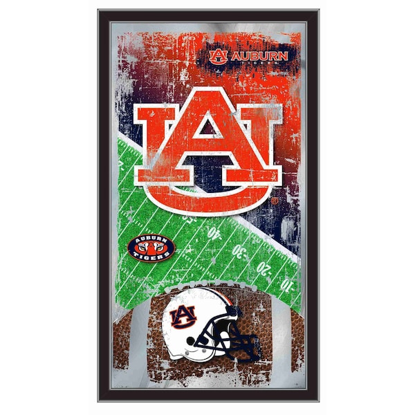 Auburn 15" x 26" Football Mirror