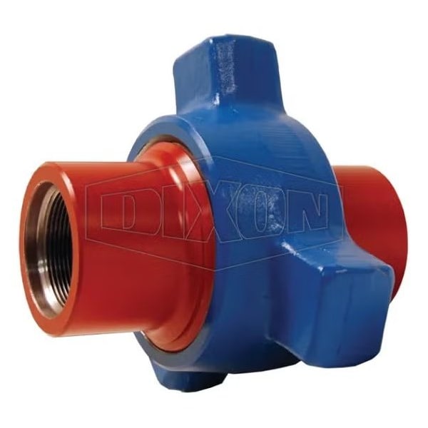 1502 Standard Service Hammer Union, 2 in Nominal, Thread End Style, Steel, Domestic