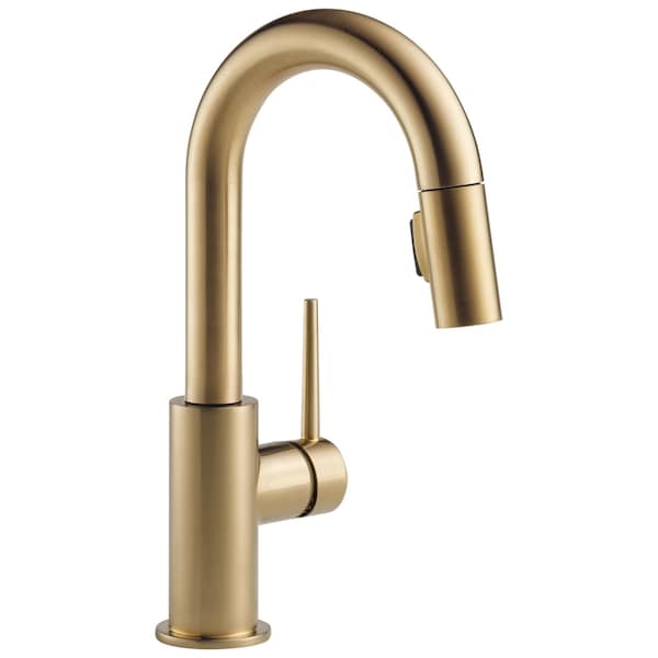 Trinsic Single Handle Pull-Down Bar/Prep Kitchen Limited Swivel