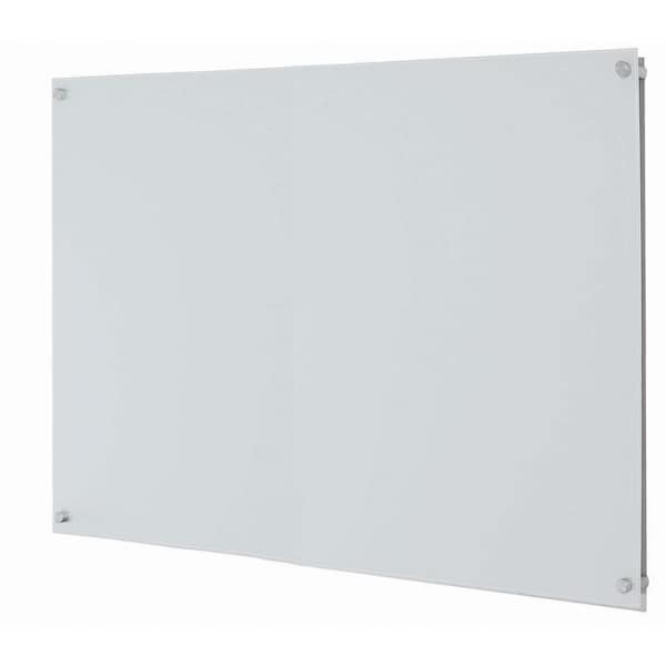 ClearVision Elegant Stand-Off Mounting Glass Markerboards 6mm Non-Mag 36"x48"
