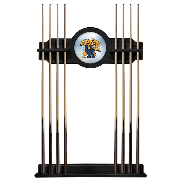 Kentucky "Wildcat" Cue Rack in Black Finish