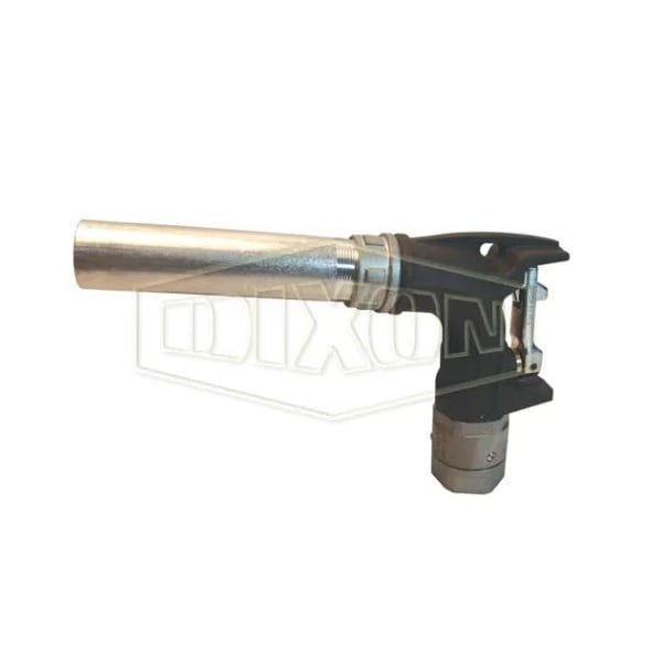 Ball Nozzle, 1-1/2 in FNPT Swivel x 1-1/4 in Spout, Aluminum, Domestic