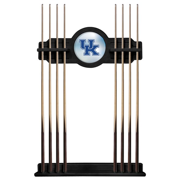 Kentucky "UK" Cue Rack in Black Finish