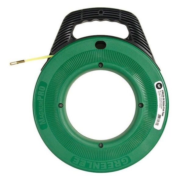 Fish Tape, 3/16 In x 50 ft, Nylon