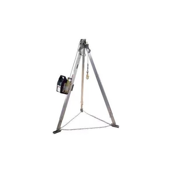 Confined Space Aluminium Tripod, Silver
