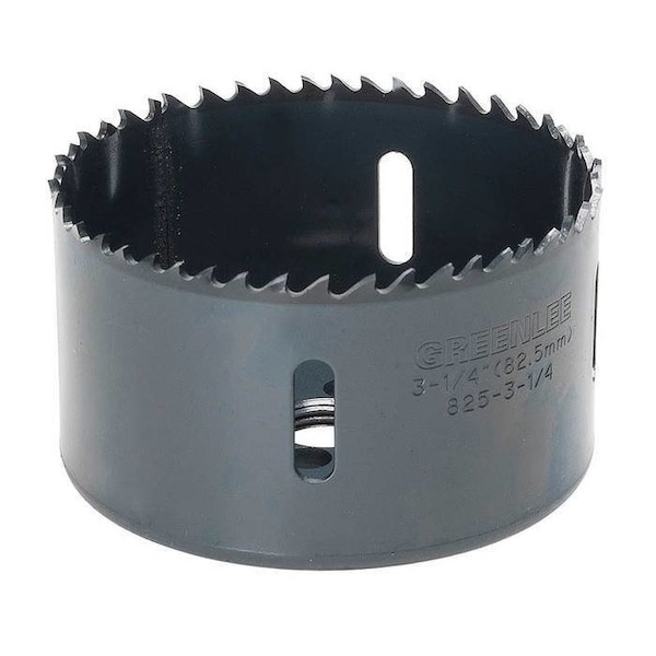 Hole Saw, 3-1/4 in. Dia., Variable Pitch