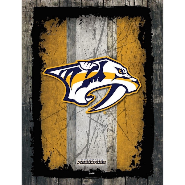 Nashville Predators 15" x 20" Canvas Wall Art