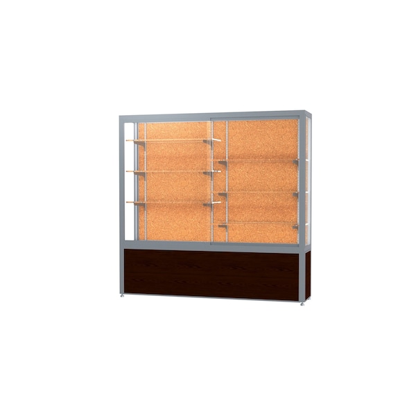 Display Case 72x66x16, Cork, Satin