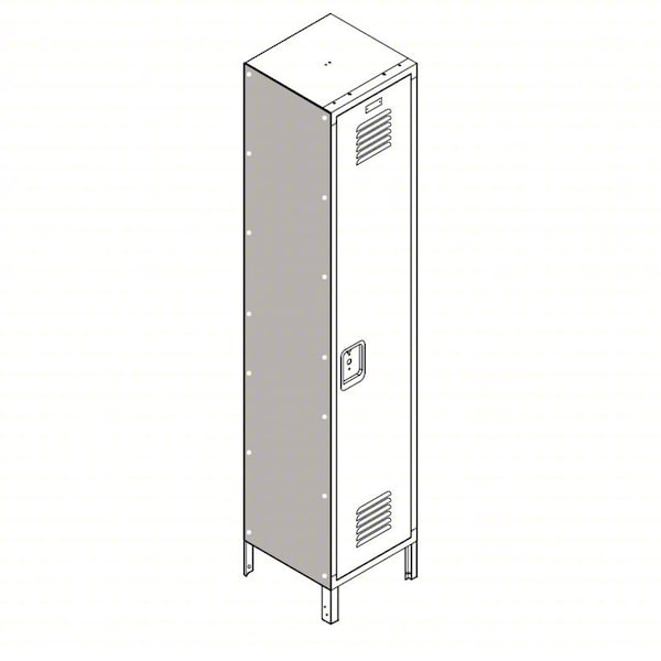 Locker Painted Side Panel