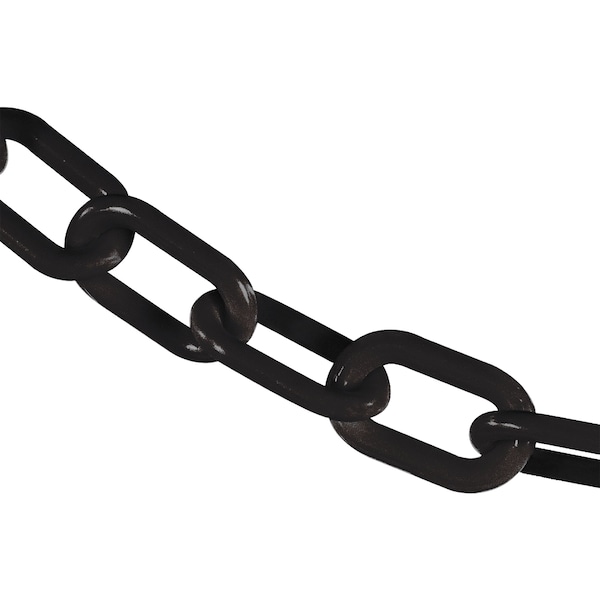 2" x 200' Black Heavy Duty Plastic Safety Chain