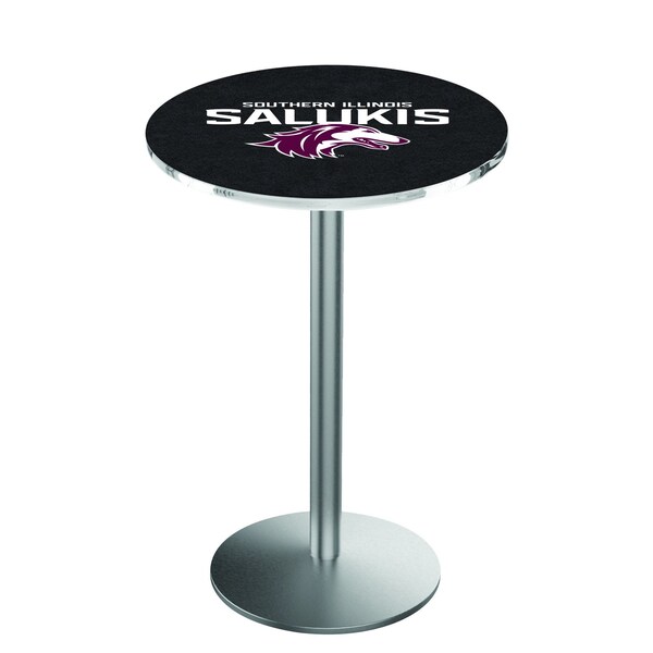 42" Stainless Steel Southern Illinois Pub Table, 36" dia. Top
