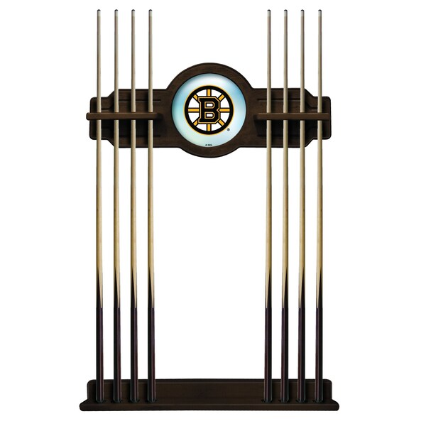 Boston Bruins Cue Rack in Chardonnay Finish