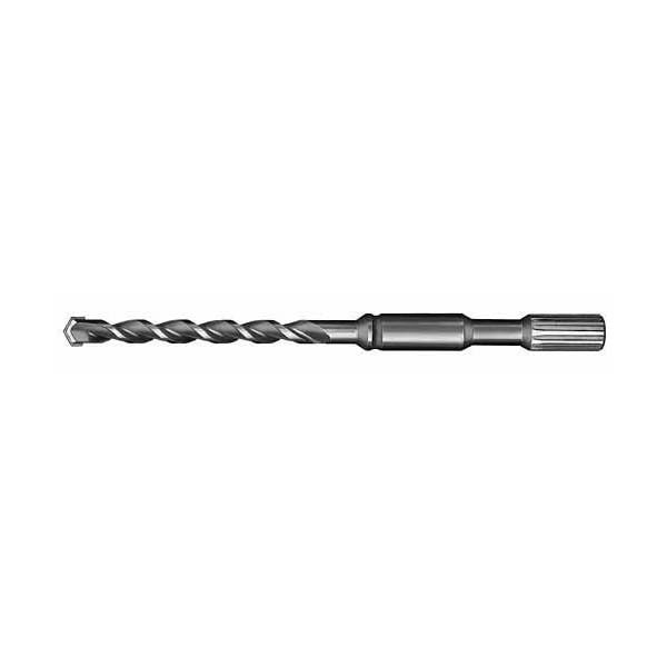 Hammer Drill Bit, Spline, 1/2x22 In