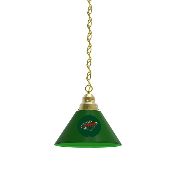 Minnesota Wild Pendant Light, Brass Fixture