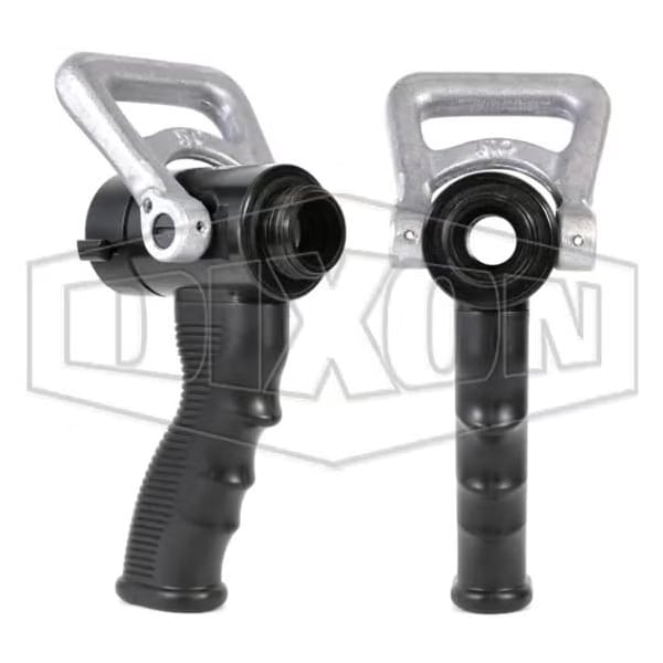 Forestry Grade Ball Shut-Off Nozzle with Pistol Grip, 1 in Inlet, Anodized Aluminum Body