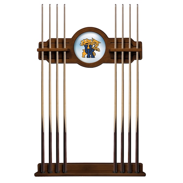 Kentucky "Wildcat" Cue Rack in Chardonnay Finish