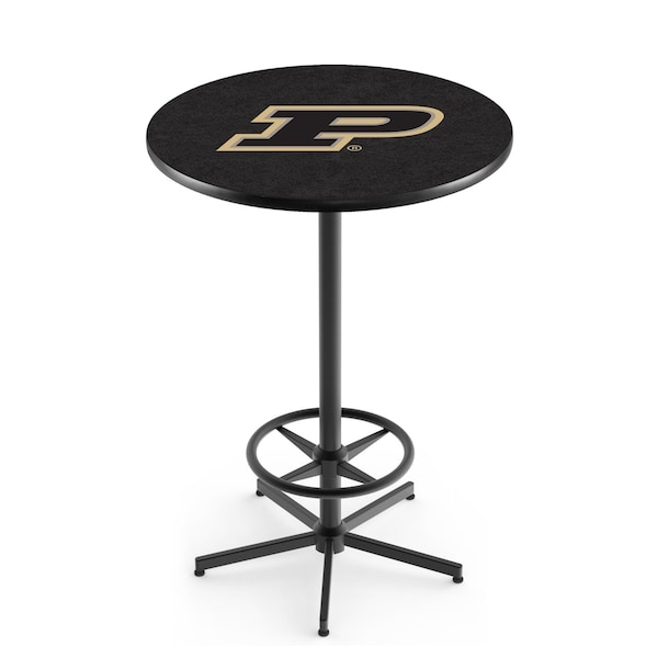 42" Black Purdue Pub Table