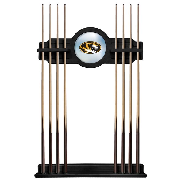 Missouri Cue Rack in Black Finish