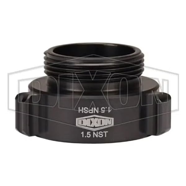 Style N37 Rocker Lug Hydrant Adapter, 1-1/2 in, Female NST NH x MNPSH Connection, Aluminum, Hardco