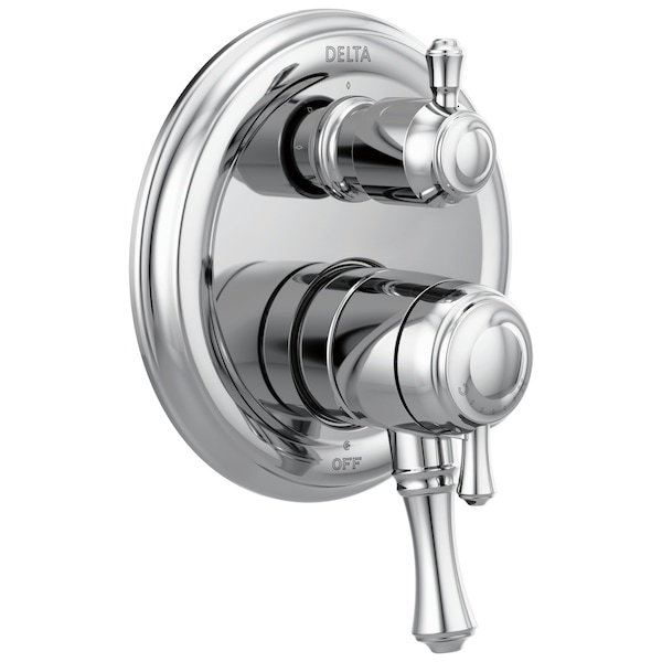 Cassidy Traditional 2-Handle Monitor 17 Series Valve Trim with 3-Setting Integrated Diverter