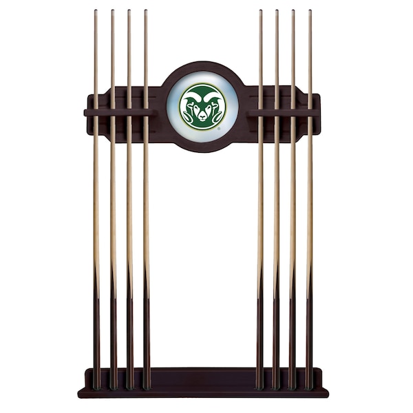 Colorado State Cue Rack in English Tudor Finish