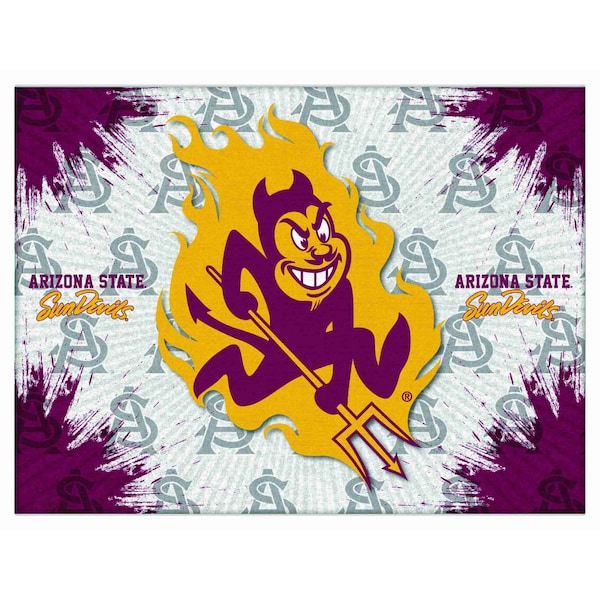 Arizona State University (Sparky) 15"x20" Canvas Wall Art