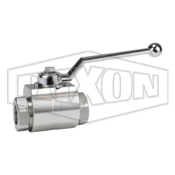 HPBV Full Bore High Pressure Ball Valve, FNPT End Style, 316 SSss Steel Body, FKM/FPM/POM Softg