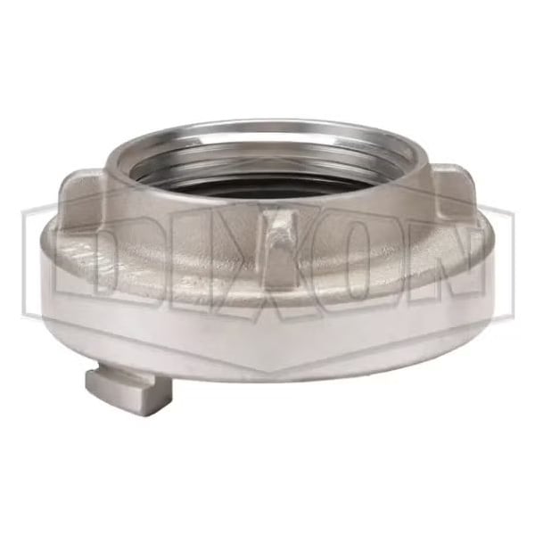 Rocker Lug Female Adapter with Buna-N Gasket, 1-1/2 in, Storz x Rigid Female NST NH, 70DegF