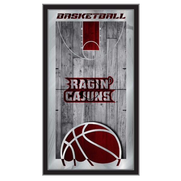 Louisiana-Lafayette 15" x 26" Basketball Mirror
