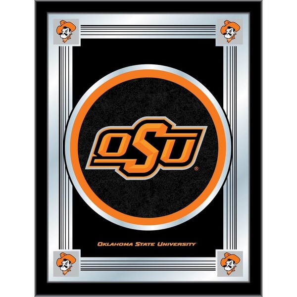 Oklahoma State 17" x 22" Logo Mirror