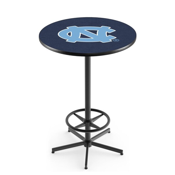 42" Black North Carolina Pub Table