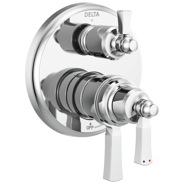 2-Handle Monitor 17T Series Valve Trim With 3 Setting Diverter