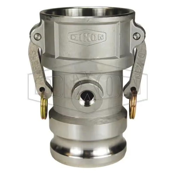 Type DA Cam and Groove Coupler with 3/4 in Port and Buna-N Seal, 3 in Nominal, Coupler x Adapter End