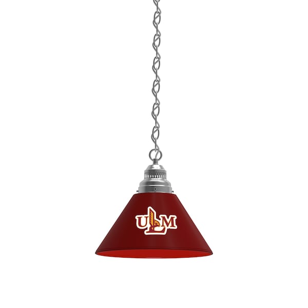 Louisiana-Monroe Pendant Light, Chrome Fixture