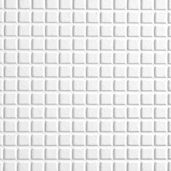 Graphis Ceiling Tile, 24 in W x 24 in L, Wrapped Tegular, 9/16 in Grid Size, 12 PK