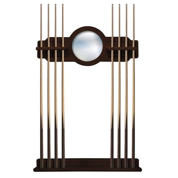 Cue Rack in English Tudor Finish